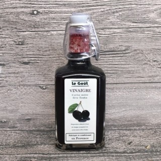 VINAIGRE CERISE NOIRE & FÈVE TONKA
