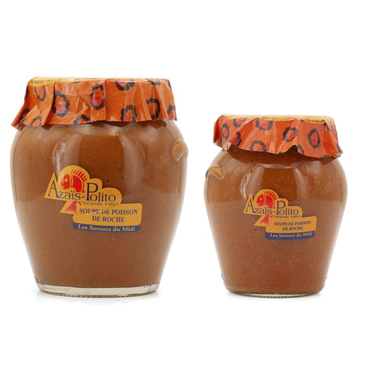 SOUPE DE POISSONS DE ROCHE ARTISANALE