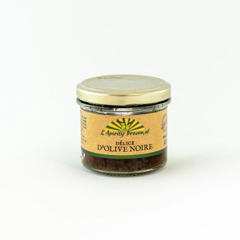 DÉLICE D'OLIVES NOIRES. 90G