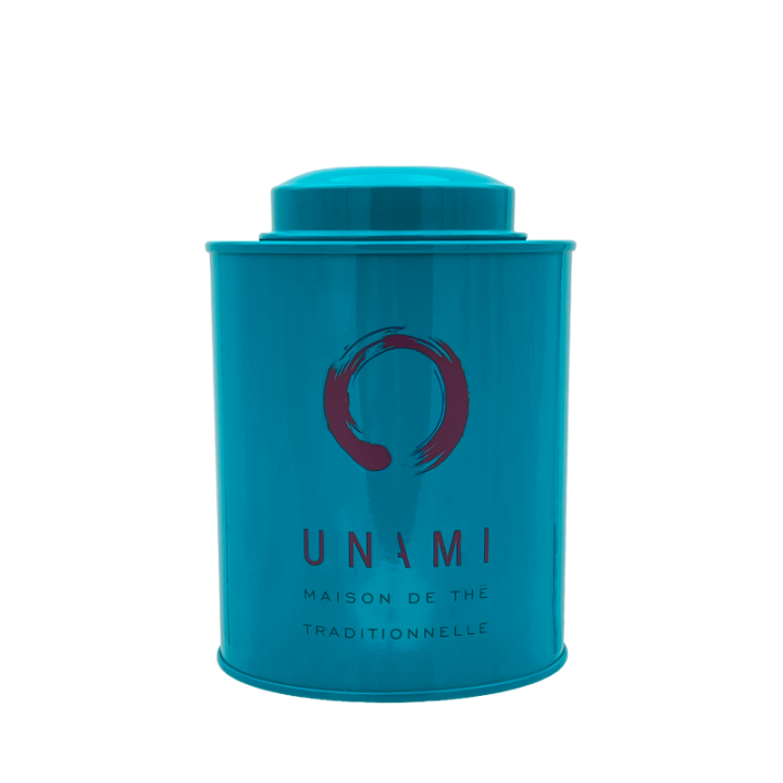 BOÎTE À THÉ HERMETIQUE MÉTAL LAQUÉ