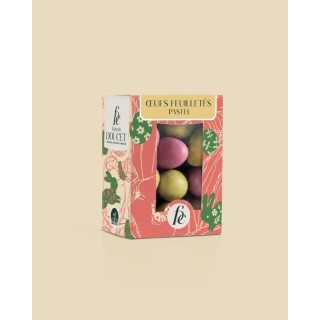 ŒUFS FEUILLETÉS NUANCES PASTEL 11G