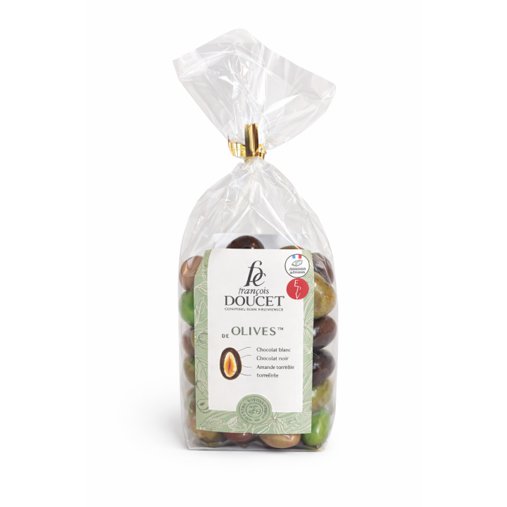 OLIVES DE PROVENCE - AMANDES CHOCOLAT- 200G