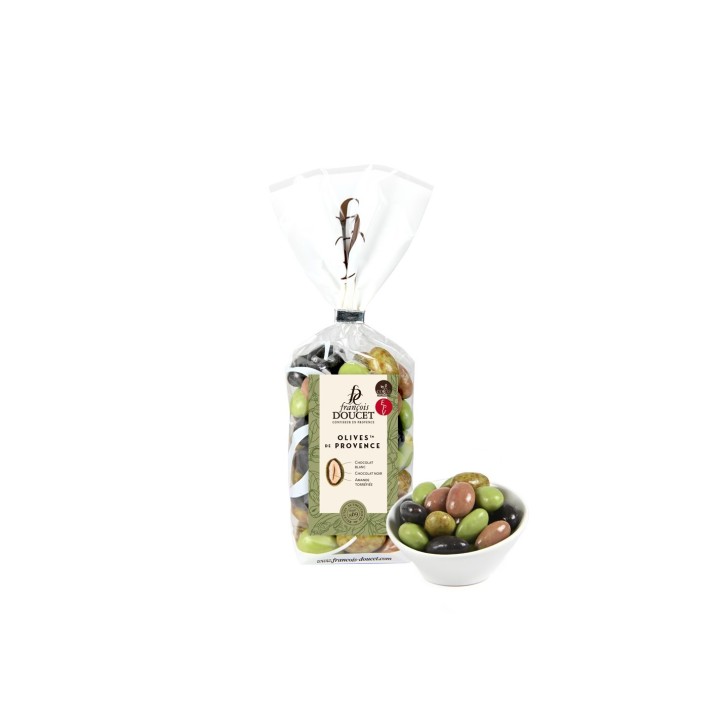 OLIVES DE PROVENCE - AMANDES CHOCOLAT- 200G