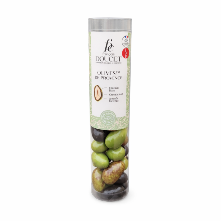OLIVES DE PROVENCE - AMANDES CHOCOLAT 120G