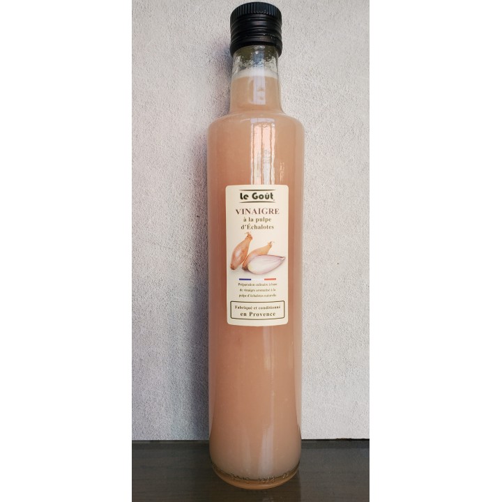 VINAIGRE À LA PULPE D'ÉCHALOTES