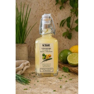 VINAIGRE À LA PULPE DE CITRON & CIBOULETTE