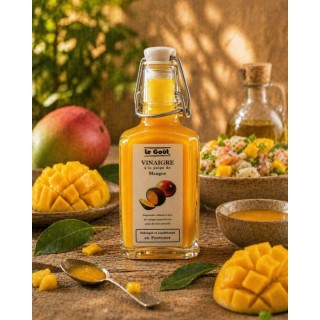 VINAIGRE À LA PULPE DE MANGUE