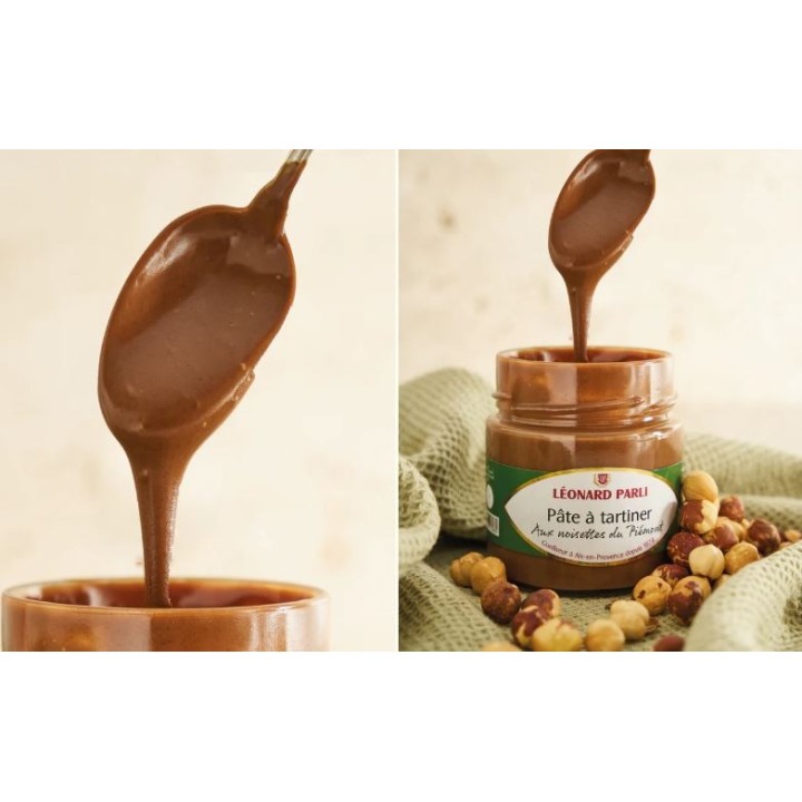 PÂTE A TARTINER CHOCOLAT ET NOISETTES DU PIÉMONT. 200G