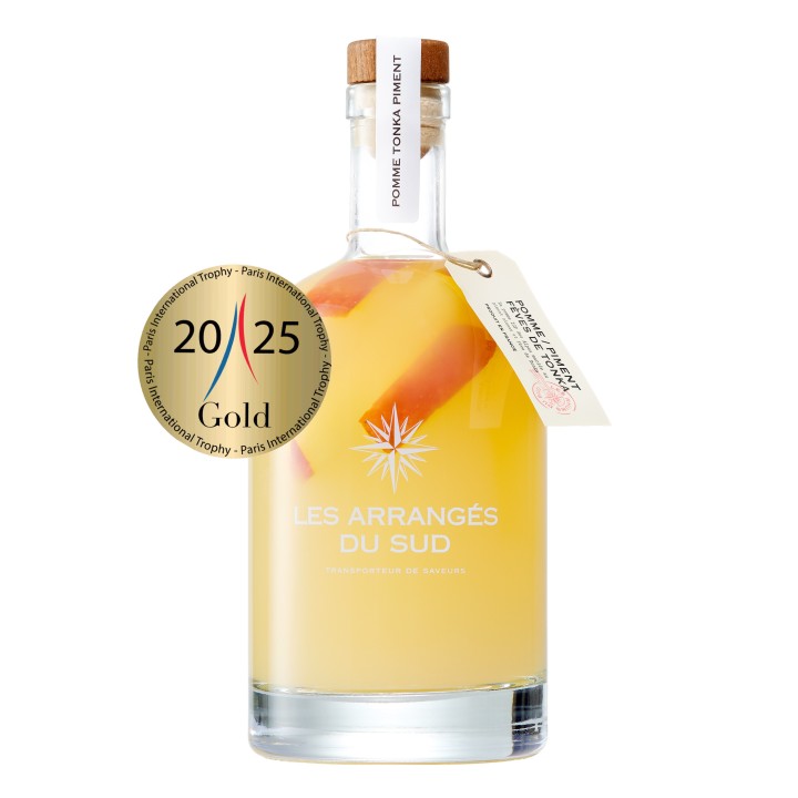 RHUM ARRANGÉ  POMME TONKA PIMENT. 50CL