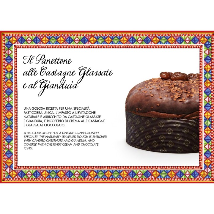 PANETTONE MARRONS GLACÉS ET CHOCOLAT DOLCE & GABBANA