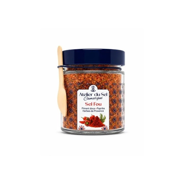 SEL DE CAMARGUE ""SEL FOU"". POT DE 200G