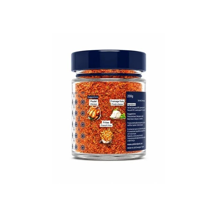 SEL DE CAMARGUE ""SEL FOU"". POT DE 200G