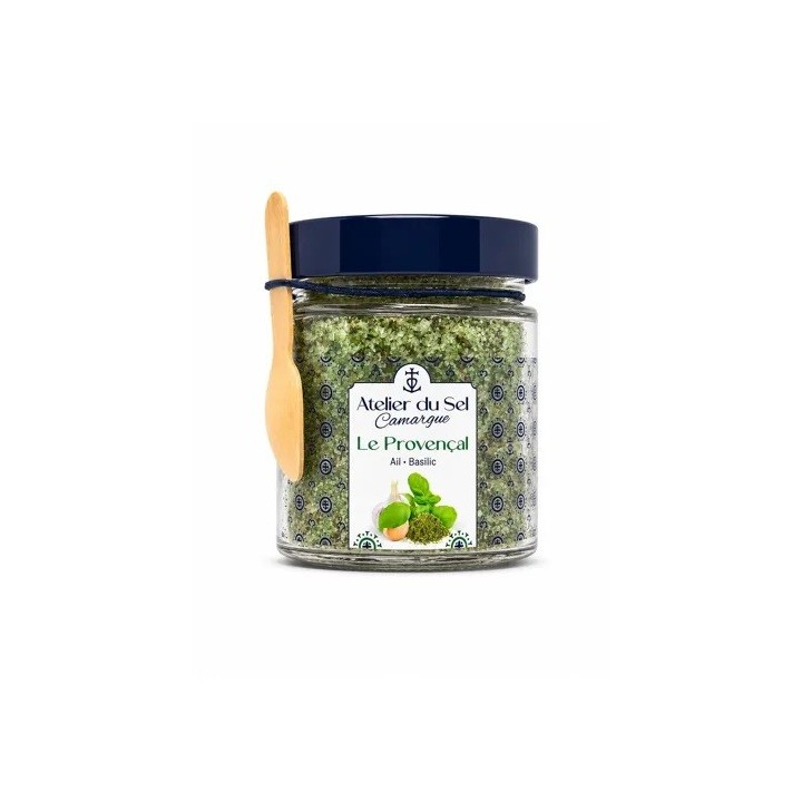 SEL DE CAMARGUE ""LE PROVENÇAL"". POT DE 200G