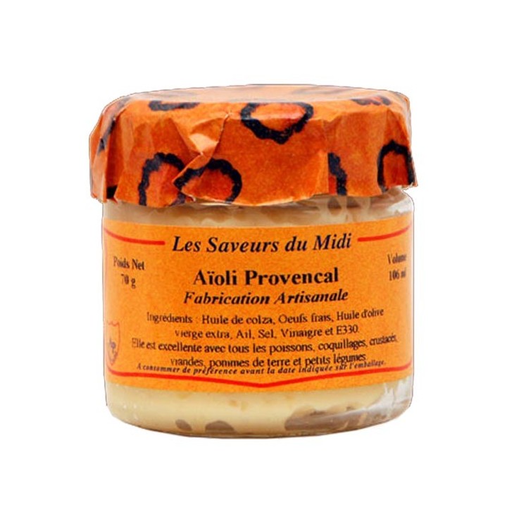 AÏOLI AUX ŒUFS FRAIS. 106ML