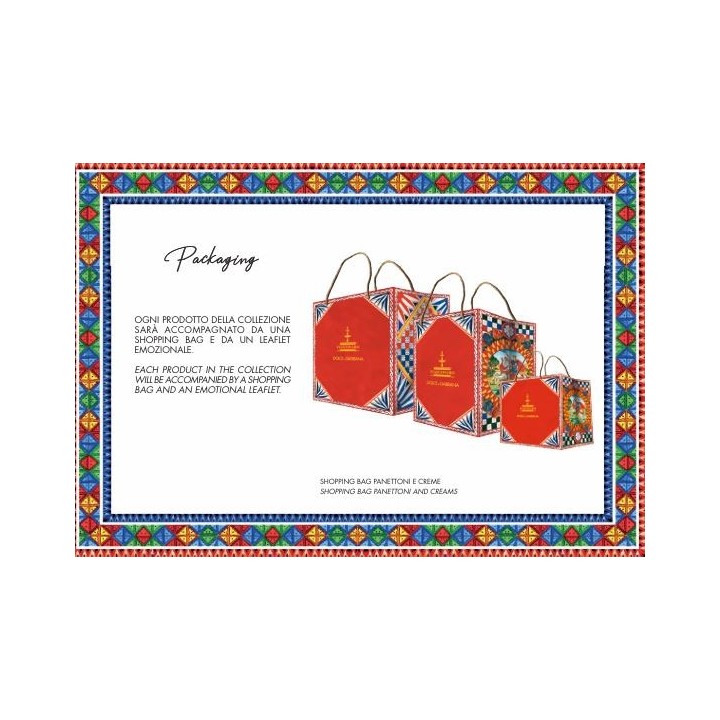 PANETTONE AUX AGRUMES ET SAFRAN DOLCE & GABBANA