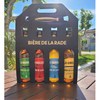 COFFRET 4BIÈRES DE LA RADE...