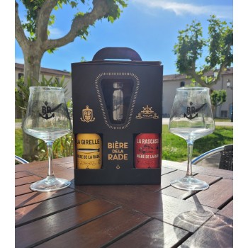 COFFRET 4 BIÈRES DE LA RADE...