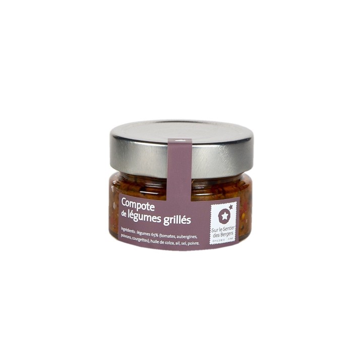 COMPOTÉE  DE LÉGUMES GRILLÉS 90G