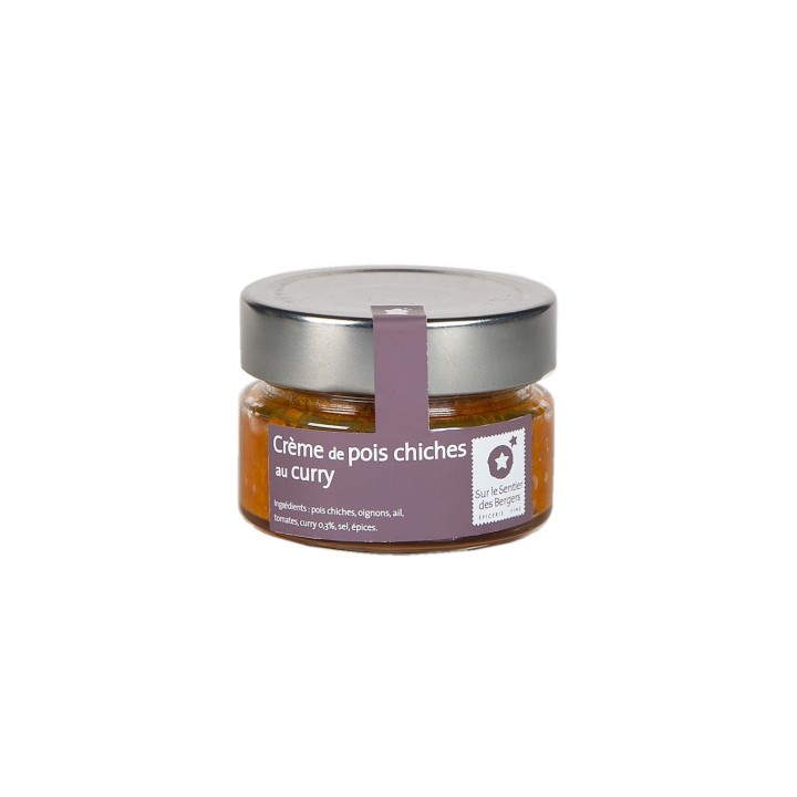 CRÈME DE POIS CHICHES AU CURRY 90G