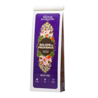 BALADE EN PROVENCE - THÉ NOIR MIEL PÊCHE - 100G