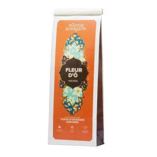 FLEUR D'O - THÉ NOIR FLEUR D'ORANGER - 100G
