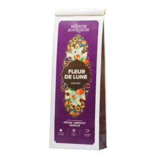 FLEUR DE LUNE - THÉ VERT ABRICOT PÊCHE VANILLE - 100G