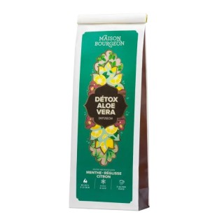 DETOX ALOE VERA - INFUSION MENTHE RÉGLISSE CITRON - 100G