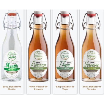 SIROPS ARTISANAUX plantes 25CL