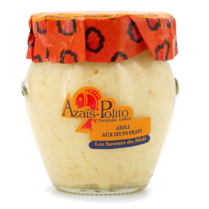 AÏOLI AUX ŒUFS FRAIS. 210ML