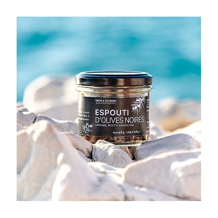 ESPOUTI D'OLIVES NOIRES. 100G