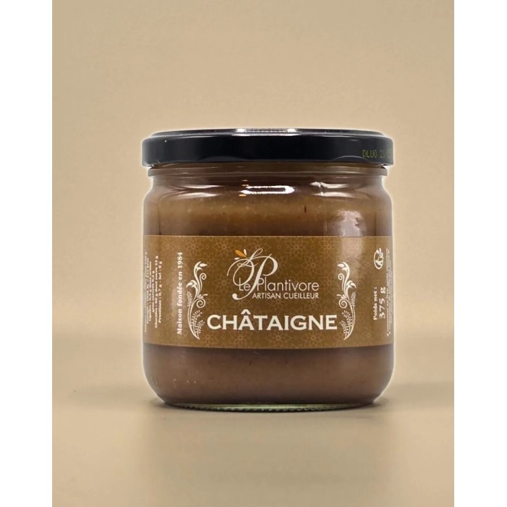 CONFITURE DE CHÂTAIGNE. 375G. LE PLANTIVORE