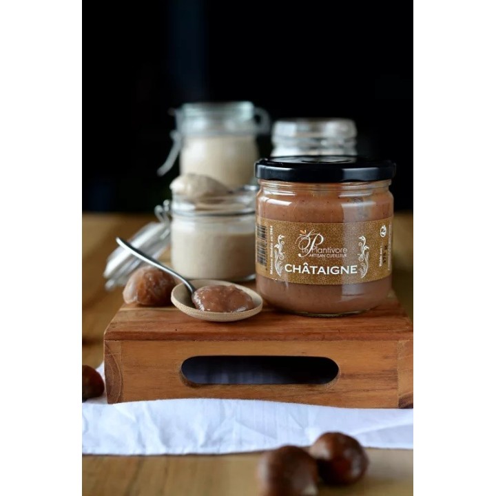 CONFITURE DE CHÂTAIGNE. 375G. LE PLANTIVORE