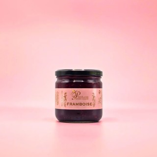 CONFITURE DE FRAMBOISE. 375G. LE PLANTIVORE