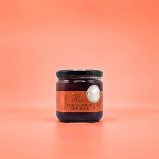 CONFITURE FRAISE MARA DES BOIS. 375G. LE PLANTIVORE