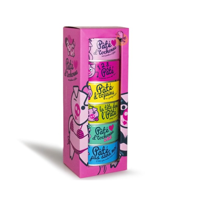 COFFRET 6 PÂTES DE COCHONNE