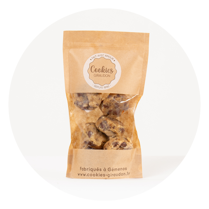 COOKIES GIRAUDON CARAMEL BEURRE SALÉ 165G (disponible à la boutique physique uniquement)