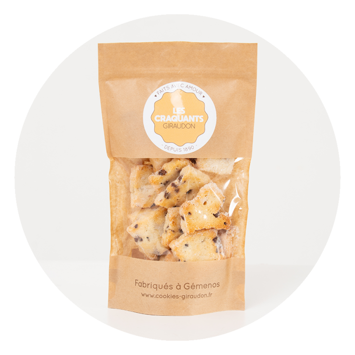CRAQUANT AU CHOCOLAT GIRAUDON  120G