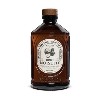 SIROP NOISETTE BRUT BIO. 40CL