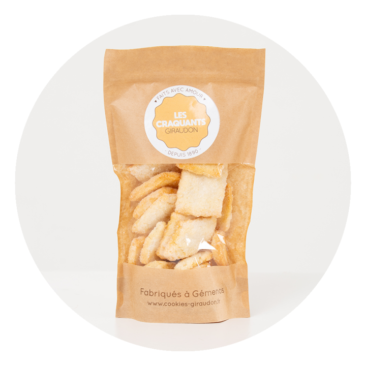 CRAQUANT AU SUCRE GIRAUDON  120G