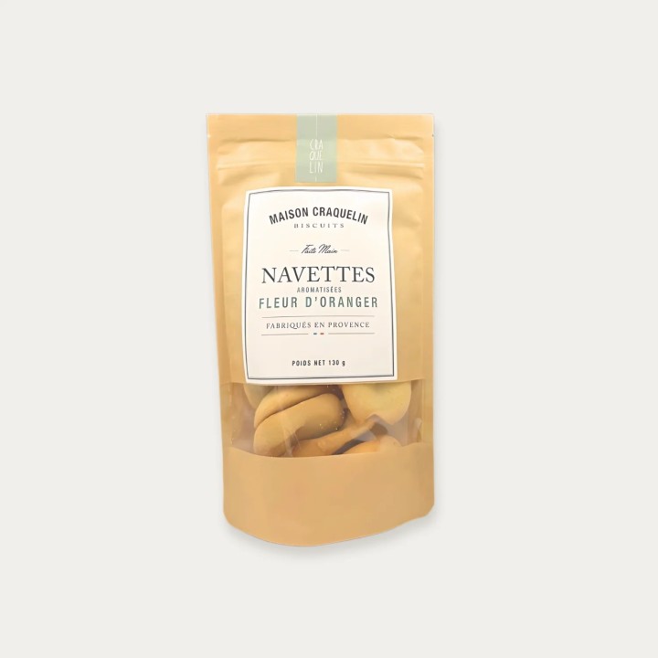 NAVETTES FLEUR D'ORANGER. 120G