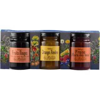 PACK CONFITURES INSOLITES. 3X 100G
