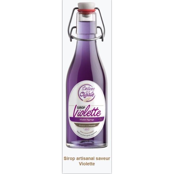 SIROPS ARTISANAUX FLEURS 25CL