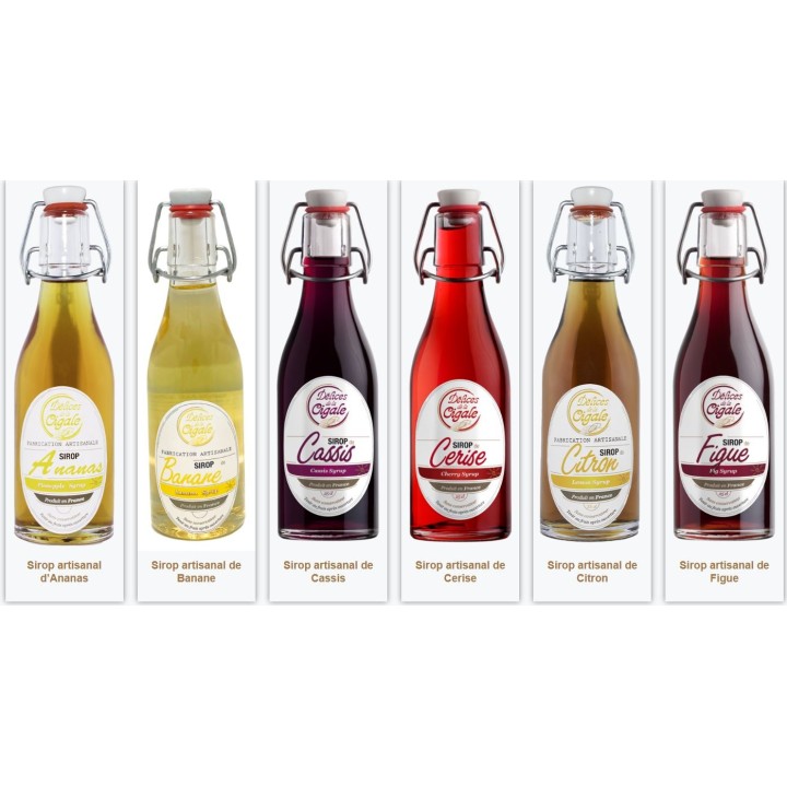 SIROPS ARTISANAUX FRUITS 25CL