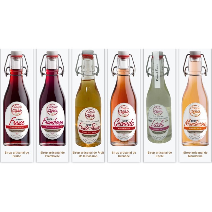 SIROPS ARTISANAUX FRUITS 25CL