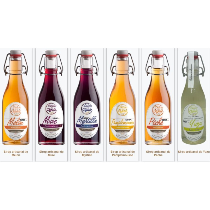 SIROPS ARTISANAUX FRUITS 25CL