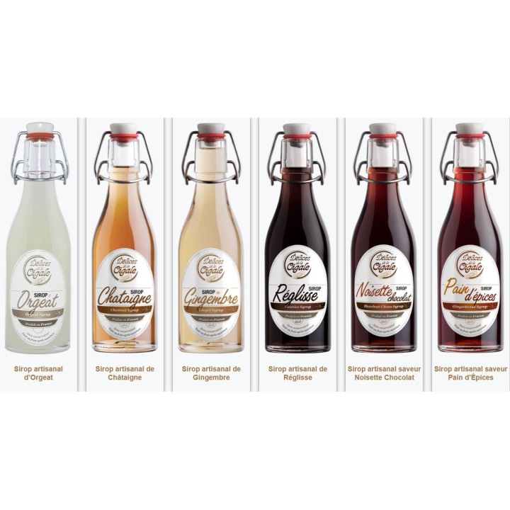 SIROPS ARTISANAUX ORIGINAUX 25CL
