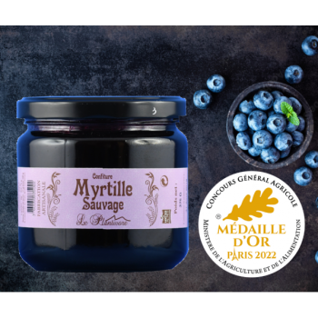 CONFITURE MYRTILLE SAUVAGE....