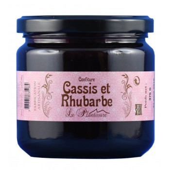 CONFITURE CASSIS RHUBARBE....