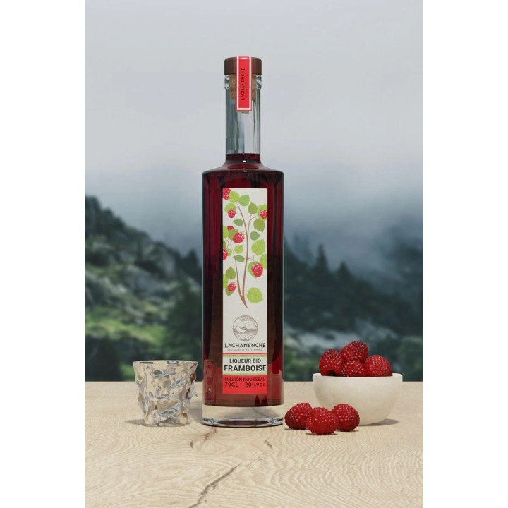 LIQUEUR DE FRAMBOISE BIO - 35CL