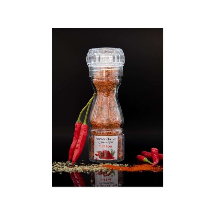 SEL DE CAMARGUE ""SEL  FOU"". MOULIN 115G